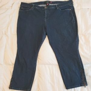 Torrd Denim Cropped Ankle